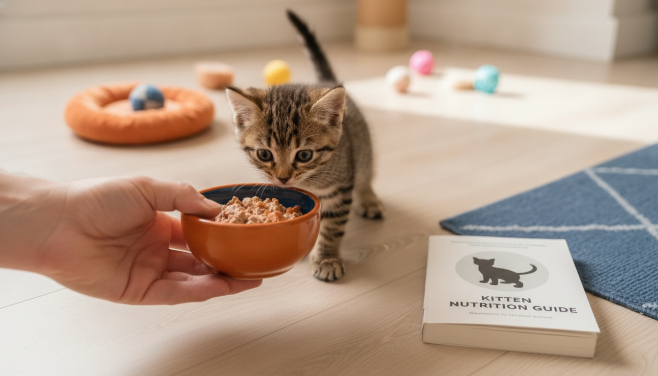 New Kitten Feeding Guide: First Foods, Schedule & Tips