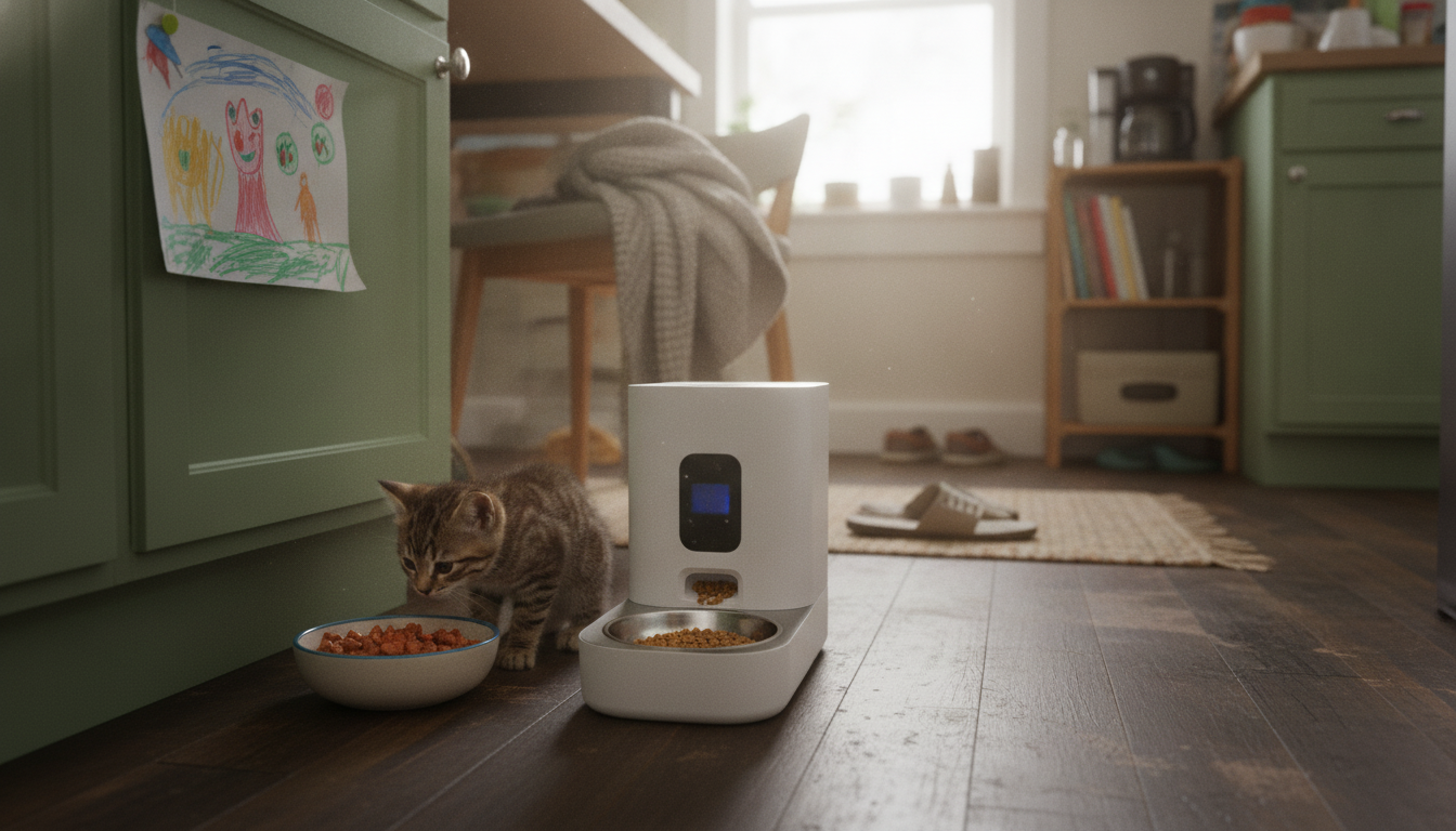 How Fast Cats Adapt to a New Feeding Routine